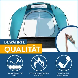 BESTWAY Pavillo Family Dome 4 Blau/Weiß