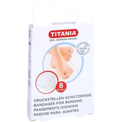 Druckstellen Schutzringe gross Titania