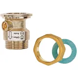 Flamco Schwerkraftbremse Typ SB Außengewinde 1 1/2' Mutter x 1 1/2" Außengewinde