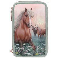 DEPESCHE Miss Melody 3 Fach Federtasche ROMANTIC FIELDS