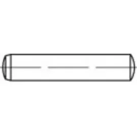 TOOLCRAFT Zylinderstift 16 mm x 120 mm 10 Stück
