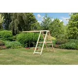 Akubi Doppelschaukelanbau mit Klettergerüst 83702