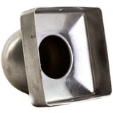 Trendline Pfostenkappe Edelstahl mit Kugel 70 x 70 mm