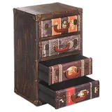Kobolo Kommode TAIO 41 x 64 x 32 cm Braun