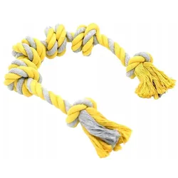 NUXIE Baumwoll-Hundeschlepper mit 4 Knoten xxl 60cm