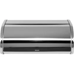 Brabantia Klappbrotkasten Front rund, Stahl glänzend
