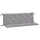 vidaXL Bankauflage 150 x 50 x 7 cm grau 2 St.