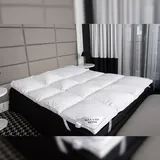 Mayaadi-Home HS67 Matratzenauflage Topper 160 x 200 cm weiß