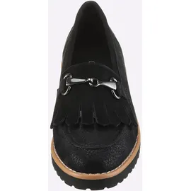 Heine Slipper Damen Schwarz 37