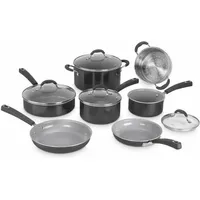 Cuisinart Topf-Set 11-tlg. Stielkasserolle + Bratpfanne + Suppentopf + Sauteuse + Dämpfeinsatz