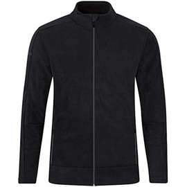 Jako Damen Fleecejacke Schwarz/Anthrazit, 46