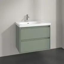 Villeroy & Boch Waschtischunterschrank 2 Auszüge 77,2 x 59,6 cm Soft Green