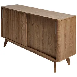Jahnke WAVE SBS 145 148 x 76 x 39,8 cm Braun