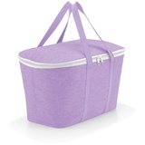 Reisenthel coolerbag Twist Violet Kühltasche mit Obermaterial aus recycelten PET-Flaschen Ideal für picknicks