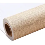 LIVEINU Aufkleber Küchenschränke PVC Tapeten Küche Selbstklebend Klebefolie Möbel Wasserfest Aufkleber für Schrank Küchenschränke Möbel Selbstklebende Folie Küchenschrank Holzmuster Khaki 0.6x10m