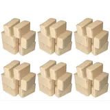 Holzbriketts 6x 10kg naturbelassen Kaminbrikett Heizbrikett Brennholz Kaminholz