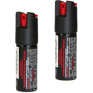 Hoernecke Pfefferspray 2er Set: Pfefferspray (16 ml/Strahl) Pepper Jet Pocket, schwarz, 32.0, 130202set2