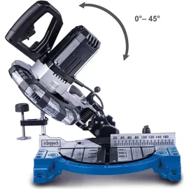 SCHEPPACH Kappsäge Gehrungssäge HM210L Laser geschl. Sägeblattschutz Hw-sägebl.
