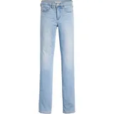 Levis Straight Jeans mit Knopfverschluss, Blau, 27/30
