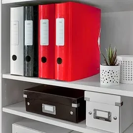 Leitz Ordner rot Kunststoff 8,2 cm DIN A4