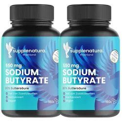 supplenatura® Sodium Butyrate (Natrium) - 550mg 360 St