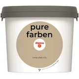 Alpina Pure Farben Graubeige 2,5 Liter