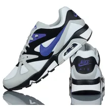 Nike Air Structure Triax 91 Grey Purple Lapis, WEISS 45 EU - Schwarz, Weiß, Grau