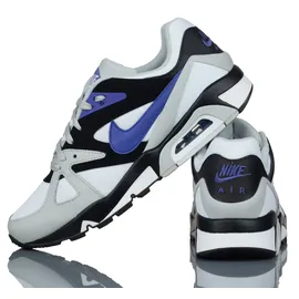 Nike Air Structure Triax 91 Grey Purple Lapis, WEISS 45 EU - Schwarz, Weiß, Grau