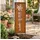 levandeo Willkommen H83cm Stele Rost Braun