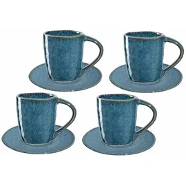 LEONARDO Matera Espressotassen 8er Set Blau