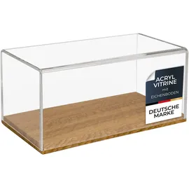 HMF Acryl Vitrine 46873 30 x 15 x 14 cm Transparent/Weiß