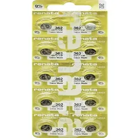 RENATA X703815 MP-E Silberoxid-Knopfzelle 362 24 mAh 1,55 V, 10 Stück
