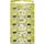 RENATA X703815 MP-E Silberoxid-Knopfzelle 362 24 mAh 1,55 V, 10 Stück