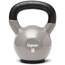 tiguar Kettlebell 10 kg silber