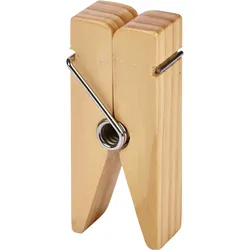 Kartenhalter Holzklammer - 10x4,5x2,5cm