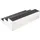 Copco Basics 3-stufiges Gewürzregal für den Innenschrank, rutschfestes Küchenregal, 38 x 22,5 x 8,5cm, weiß/grau