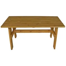 TPFGarden Drieburg Gartentisch 150 x 72 x 74 cm Braun