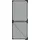 EasyMaxx Insektenschutzgitter 122 x 285 cm Grau
