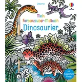 Usborne Verlag Meine Farbenzauber-Malbücher) – Mein Farbenzauber-Malbuch: Dinosaurier: – Lucy Bowman Kartoniert (TB)