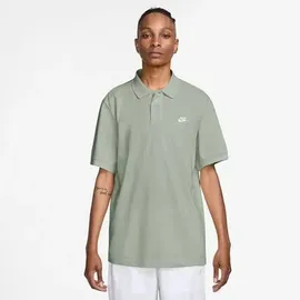 Nike NK Club SS Polo Pique Jade Horizon/White L