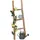 Relaxdays Dekoleiter 90 x 35 x 4,5 cm Braun