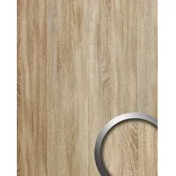 wallface Dekorpaneele, Metalloptik, glatt - beige