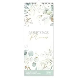Häfft Geburtstagsplaner Wandkalender kompakt