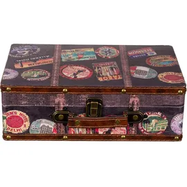 BIRENDY Truhe Kiste KD1291 26 x 15 x 8 cm 1-tlg. Braun