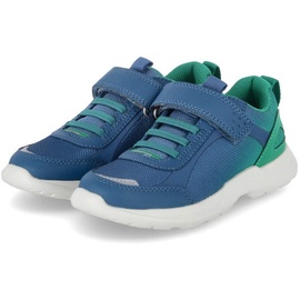 Superfit Rush Sneaker, Blau/Grün 8070, 29 EU Weit