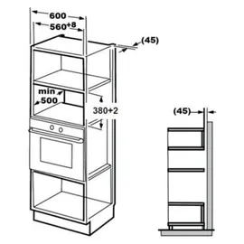 Beko Bmgb 25333 WG Transparent
