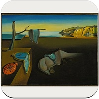 Untersetzer aus Kork – Salvadore Dali Persistance des Gedächtnisses Surrealismus – 6 Stück (95 x 95 mm)