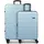 Saxoline Miami Koffer-Set 2-tlg. blau