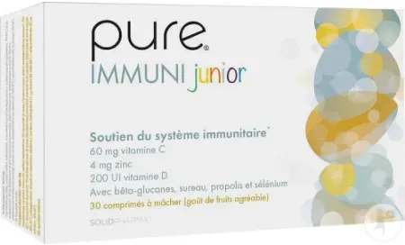 Pure Immuni Junior Kinder Holunderbeeren Und Propolis 60 Kautabletten