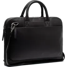 The Chesterfield Brand Tilbury Aktentasche Leder 39 cm Laptopfach schwarz
